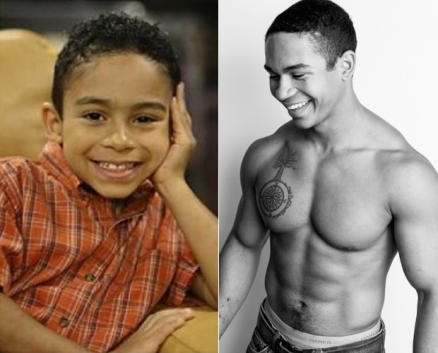 Noah Gray: aos 10 anos e atualmente, com 20