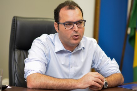 O secretrio de Estado de Educao Marco Aurlio Marrafon