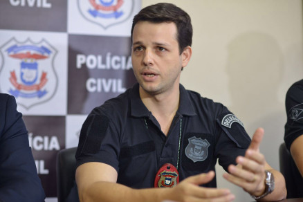 O delegado Luiz Henrique Damasceno, que est� no comando da opera��o