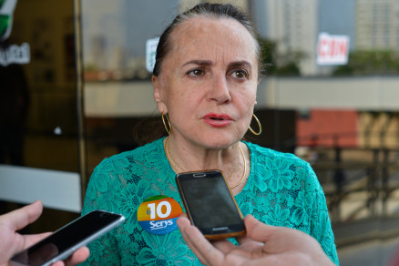 A ex-senadora Serys Slhessarenko, que venceu ao judicial