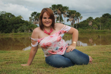Amanda Vaz, eleita Miss Mato Grosso Plus Size 2016