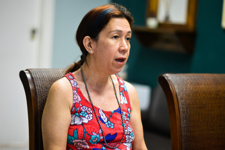 A escritora Cristina Campos, que criticou as exigncias para se receber o prmio