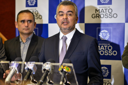 O secretrio Paulo Taques: possvel calendrio para pagamento de servidores 