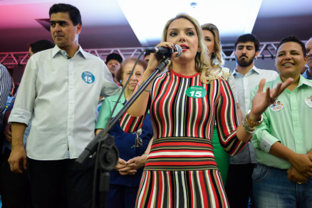 A deputada Janaina Riva, que disse que MDB no tem 