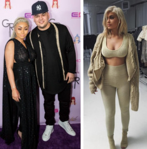 Blac Chyna, Rob Kardashian e Kylie Jenner