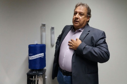 O deputado Romoaldo Jnior (PMDB), que prestou depoimento ao Gaeco