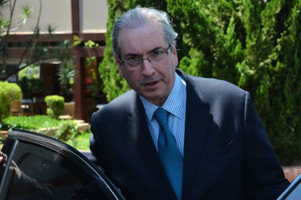 O deputado cassado Eduardo Cunha, condenado por corrupo