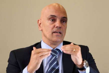 O ministro Alexandre de Moraes, do Supremo Tribunal Federal