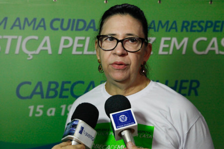A corregedora-geral de Justia, desembargadora Maria Aparecida Ribeiro