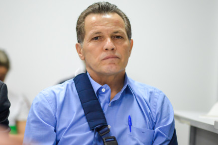 O ex-governador Silval Barbosa, um dos denunciados