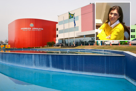 A empresria Brbara Pinheiro (detalhe), que  assessora na CPI dos Incentivos