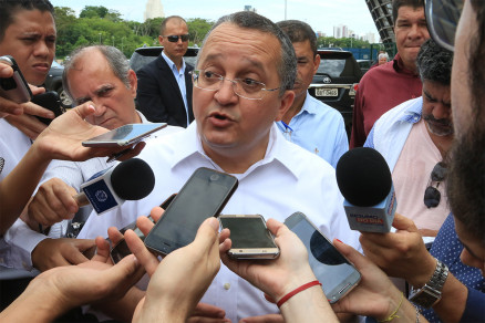 O governador Pedro Taques citou o crescimento do PSDB 