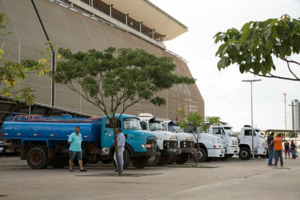   Os 22 caminhes-pipa de 10, 20 e 30 mil litros j foram encaminhados para a cidade nesta tera-feira (25)