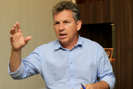 O prefeito Mauro Mendes, que avalia manter a CAB em Cuiab