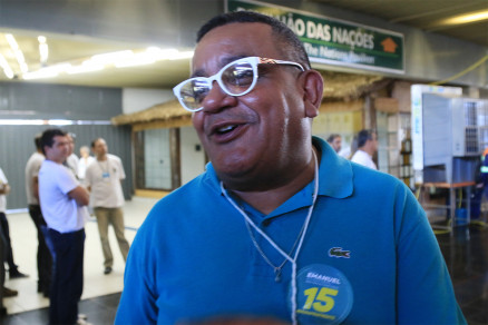 O colunista Social, Valdomiro Arruda, que foi detido no domingo