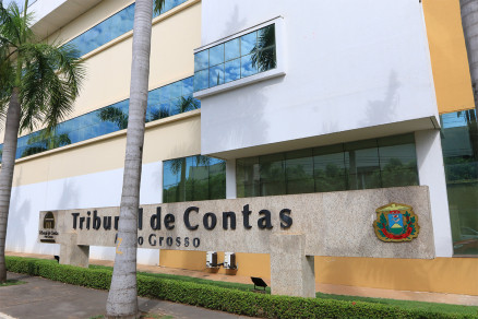 A sede do Tribunal de Contas do Estado