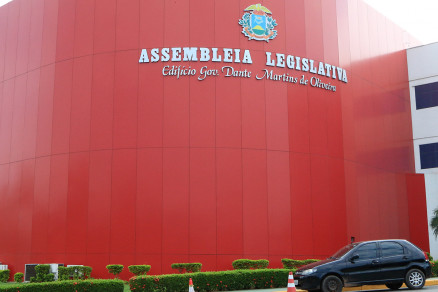 Fachada da Assembleia Legislativa de Mato Grosso