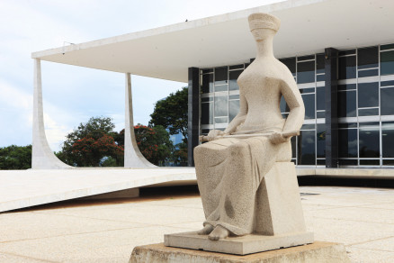 Fachada do STF, em Braslia