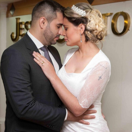 Tiago Costa e Andressa Urach