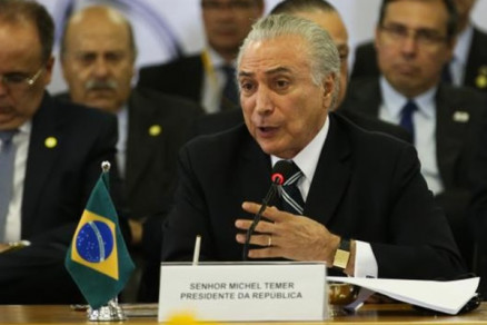 Michel Temer se pronunciou por meio de nota, neste sbado (17)