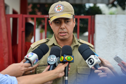 O coronel Alessandro Ferreira: corporao no aceita excessos
