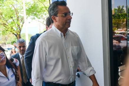 O empresrio Alan Malouf, que se entregou  Justia