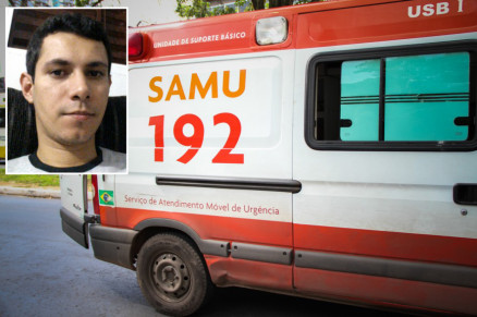 Equipe do Samu foi acionada e constatou a morte de Alisson Arevelo no local