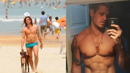 Dado antes e depois de virar vegano: 15kg a menos
