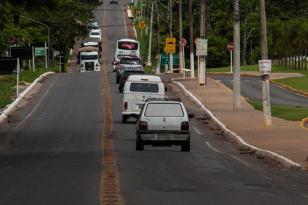 A Estrada da Guia, que ser duplicada pelo Governo do Estado