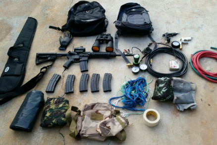  Os bandidos foram encaminhados � Sede da Pol�cia Federal de Goi�nia (GO) e autuados em flagrante 