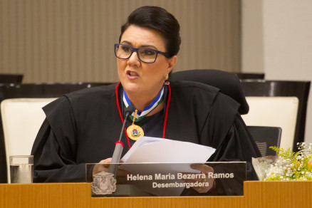 Desembargadora Helena Maria Bezerra, que negou liminar da empresa Geosolo