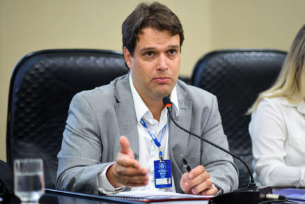 O secretrio Gustavo Oliveira, que confirmou repasse de R$ 93 milhes aos Poderes 