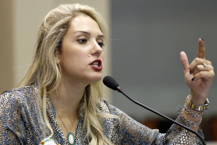 A deputada estadual Janaina Riva, que rebateu crticas de colegas da AL