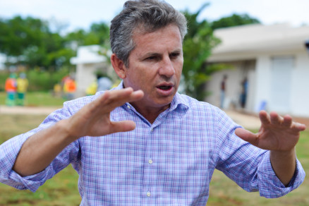 O ex-prefeito de Cuiab, Mauro Mendes: opo para candidatura prpria em uma majoritria