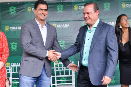 Emanuel Pinheiro e Wellington Fagundes: susto em Rondonpolis