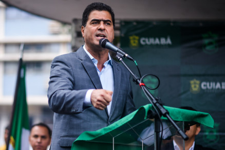 O prefeito de Cuiab Emanuel Pinheiro, que afirmou que escolher segundo escalo sem pressa