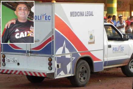 O acidente vitimou o sargento aposentado da Polcia Militar Domingos Rodrigues (detalhe)