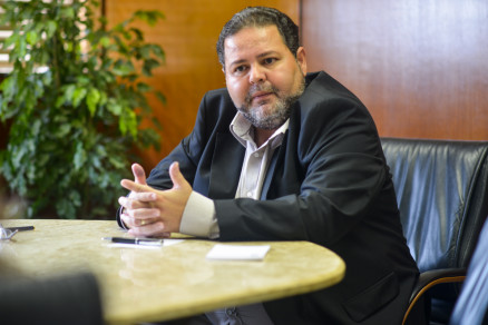 O presidente da Cmara, Justino Malheiros, que promulgou a lei 
