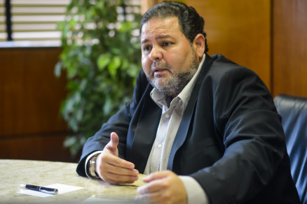 O presidente da Cmara de Cuiab, vereador Justino Malheiros
