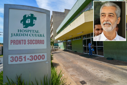 Diretor do Jardim Cuiab, Arilson Arruda (no detalhe) diz que exame no apontou ps-parto em mulher