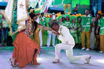 Ensaio da Imperatriz Leopoldinense para o Carnaval de 2017 no Rio de Janeiro