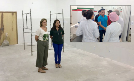 Al�m da Recep��o Adulta que se encontra em reforma, ainda em 2017 ser�o lan�adas as obras da Recep��o Infantil, da Rede Cegonha, dos 20 leitos de UTI e das quatro salas do Centro Cir�rgico 