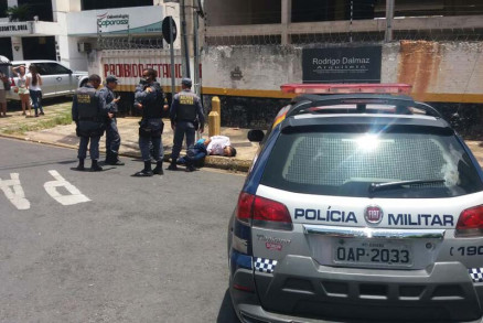 Assalto a agncia do Banco do Brasil, na Avenida Lava Ps