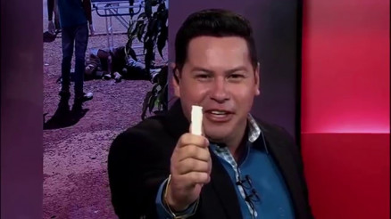 O apresentador Marco do Povo