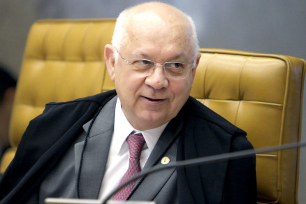 O ministro Teori Zavascki, que morreu em um acidente de avio