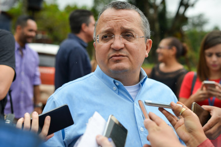 O governador Pedro Taques (PSDB), que teria sido destratado por servidores pblicos