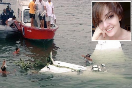 Mara Panas (detalhe) morreu no acidente de avio ocorrido na ltima semana