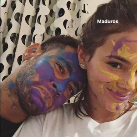 Desde a �ltima quarta-feira, Bruna est� em Barcelona, onde fica at� o anivers�rio de 25 anos de Neymar no dia 5 de fevereiro