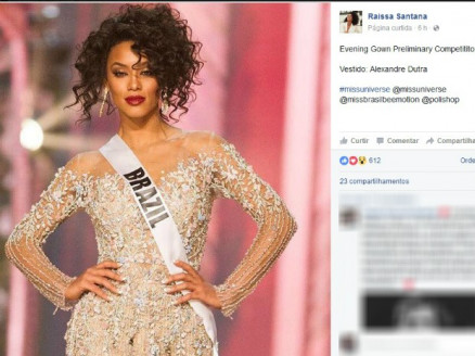 Raissa Santana est em confinamento nas Filipinas desde 12 de janeiro, participando das preliminares da competio 