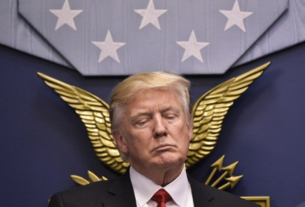 O presidente dos EUA, Donald Trump, que criticou judicirio norte-americano